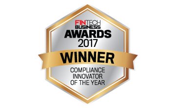 Award Seal; FinTech Business Awards 2017 Compliance Innovator of the Year